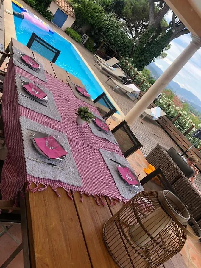 villa claire de lune la Nartelle Sainte-Maxime
